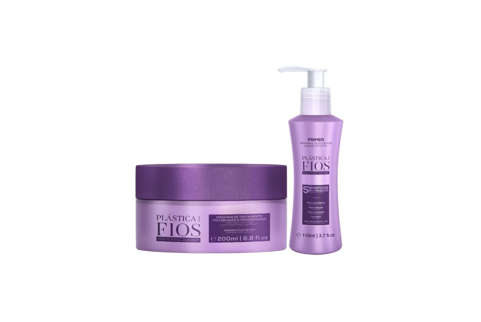 Plastica dos Fios Hydrating mask + Primer Duo