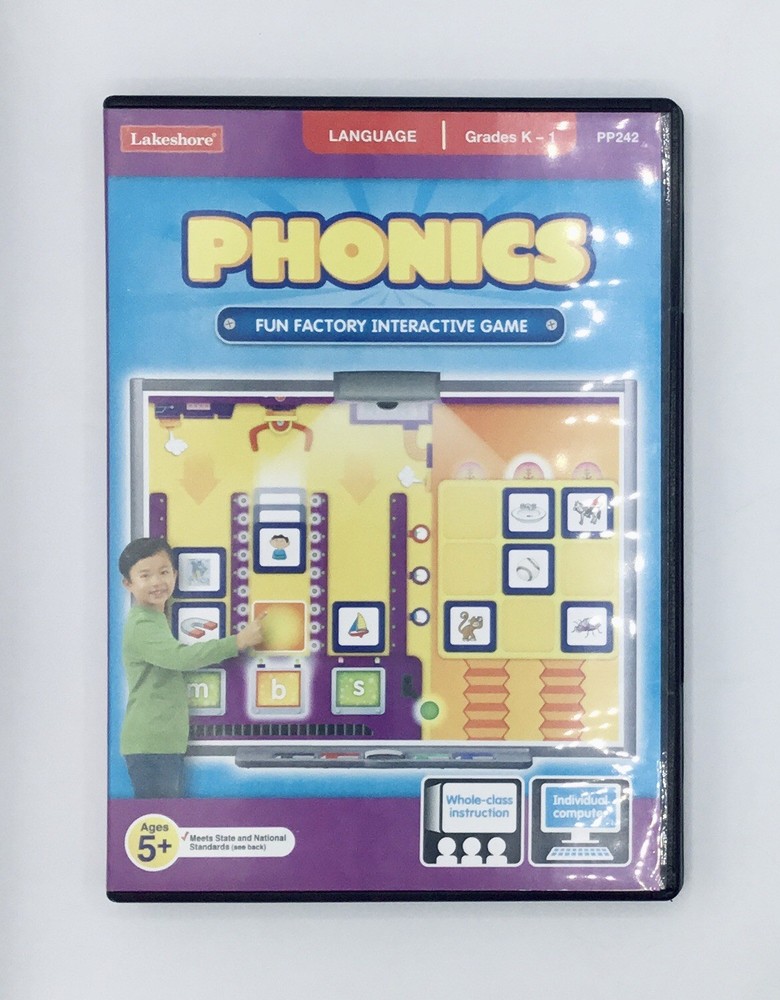 LN✴️19-Lakeshore Educational Interactive Learning PreK-K 1 Language PC/MAC Games