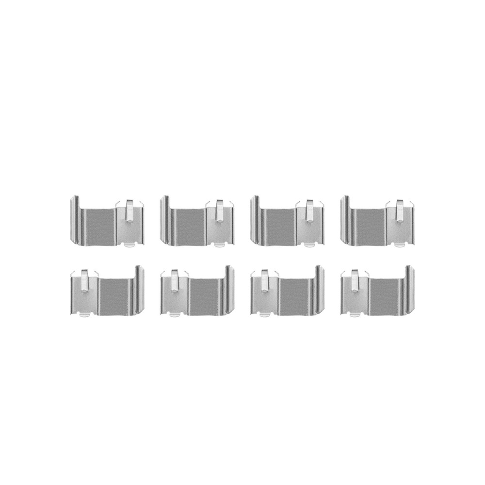 Front Ceramic Brake Pads w/Hardware for 2002-2007 Mitsubishi Lancer