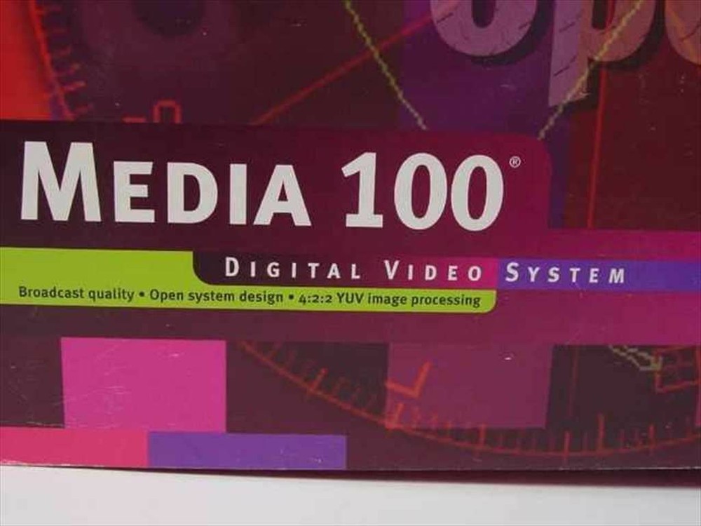 Media 100 Tutorial and User's Guide 2nd Edition August 1997 Digital Video System