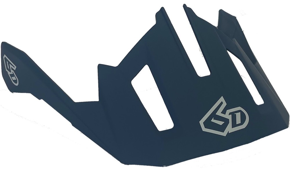 6D ATB-2T Helmet Replacement Visor/Peak Slate Blue