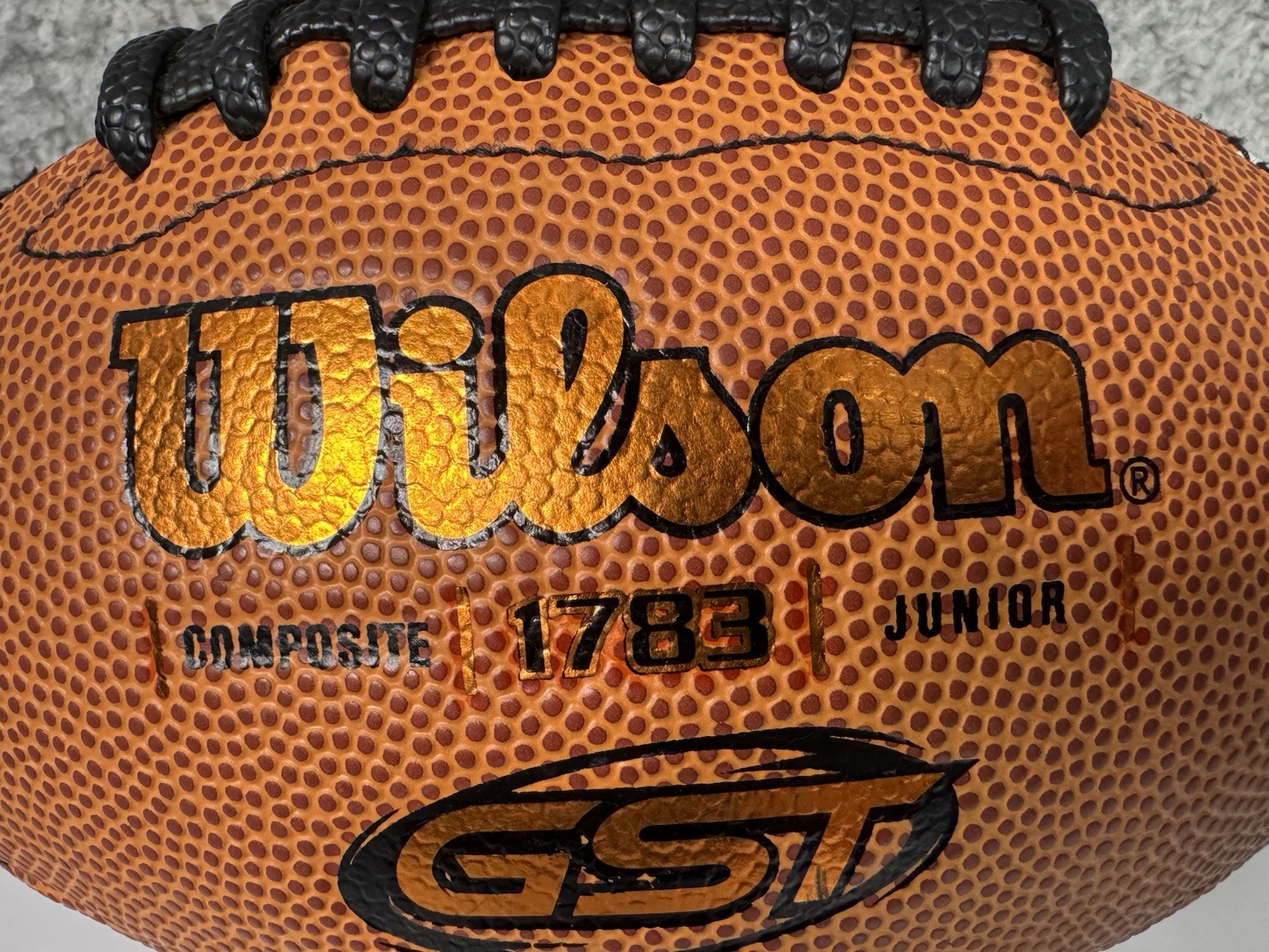 Wilson GST Junior 9-12 Youth Football Official Size 1783 Inflated New w/ No Box