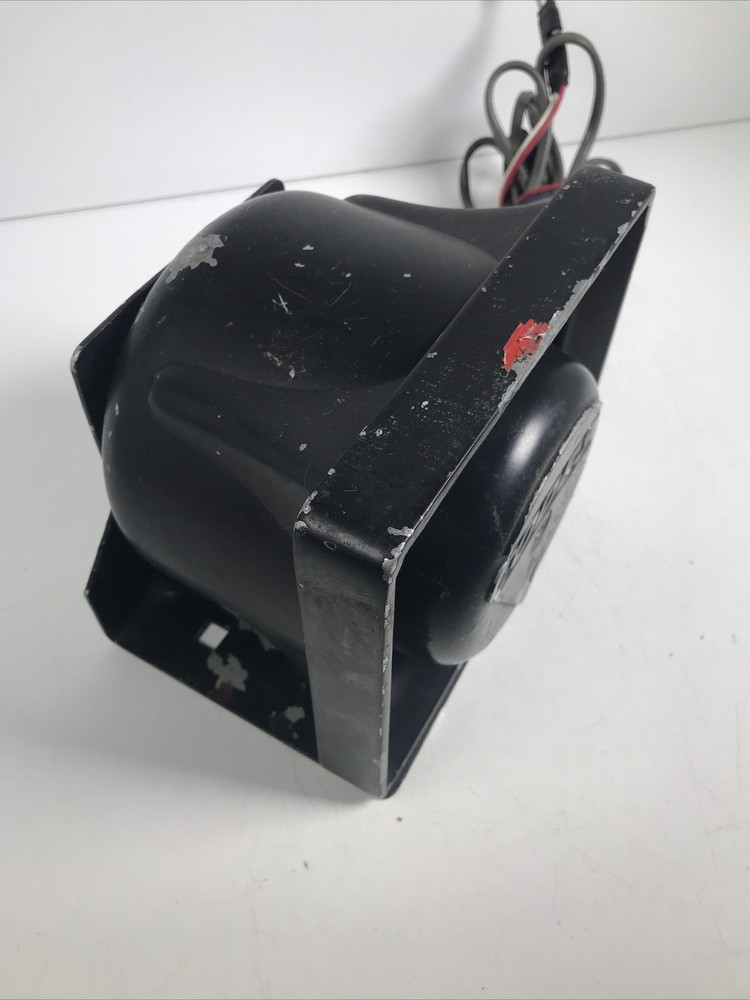 Vintage Code 3 Siren Speaker With Brakcet Untested As Is