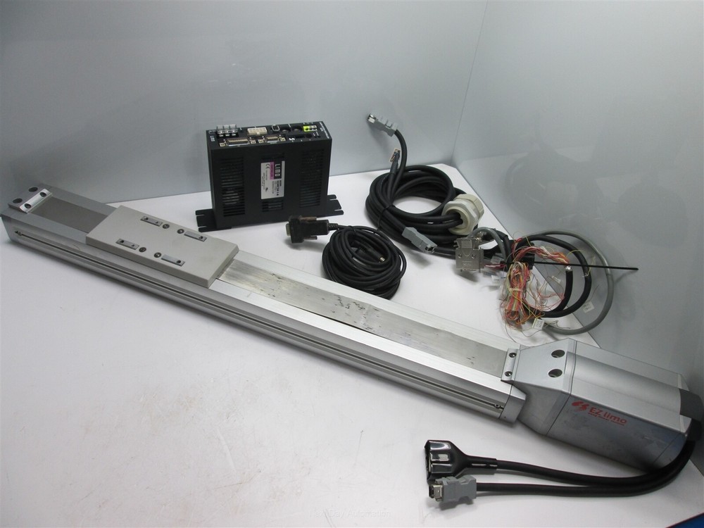 Oriental Motor LIMO EZHS6A-40 Linear Slide with EZMC24 I-A Controller *Damage*