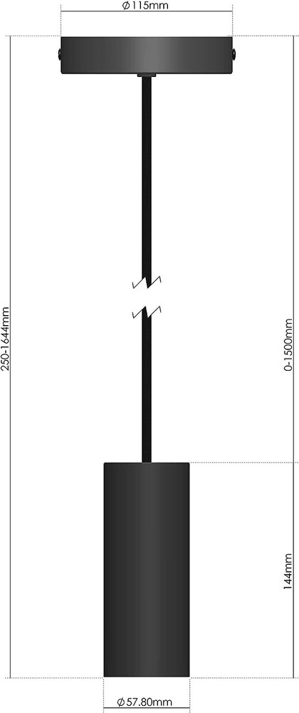 Philips Hue Black Cord E27 Light Guide