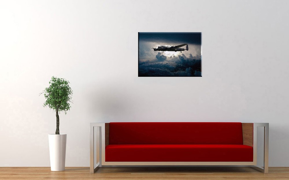 Avro Lancaster 2017 nose art canvas prints various sizes