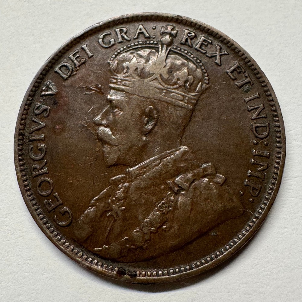 1918 Canada 1 Cent - Large Cent - Coin #D-021