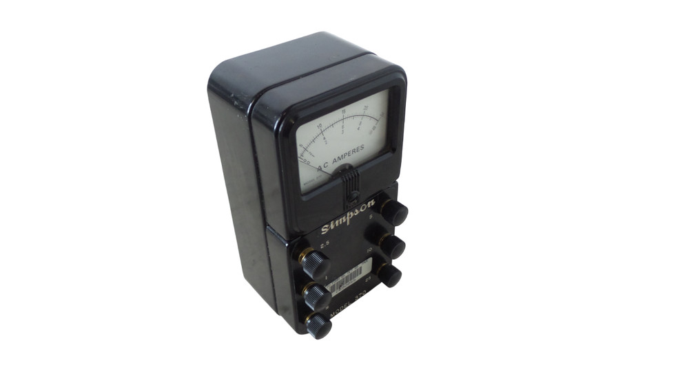 Simpson 370 AC Amperemeter - Free Shipping
