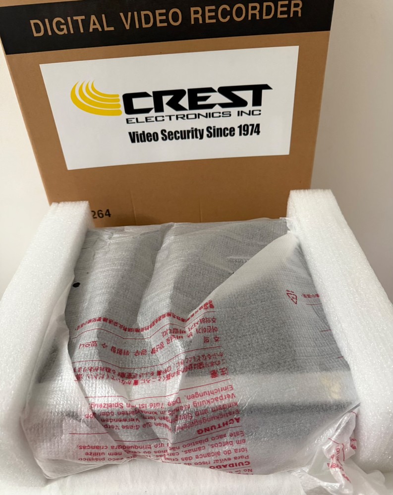 Digital Video Recorder-CREST Security Camera MOD#-CDR 3316-3300 Series