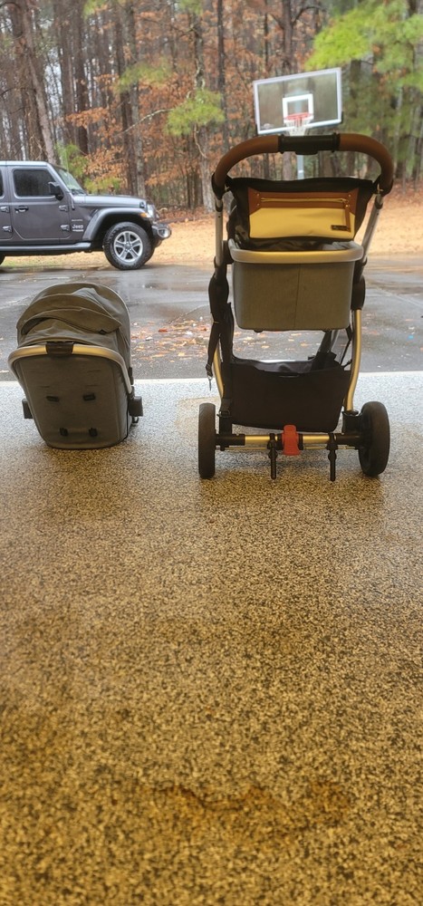 mompush ultimate2 baby stroller with bassinet