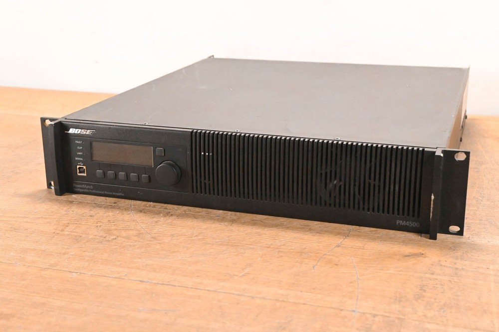 Bose PowerMatch PM4500N Configurable Power Amplifier CG01VTT