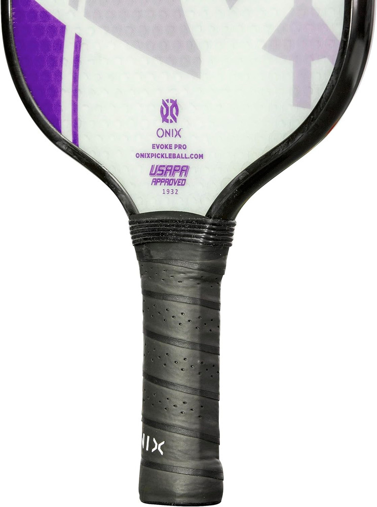 Evoke Pro Composite Face Incredible Touch Maximum Control and Spin Pickleball Pa