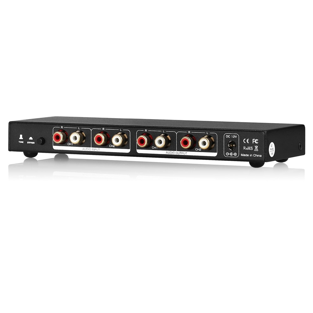 9Band Stereo Equalizer Preamp | HiFi Audio Processor with Tone Controls