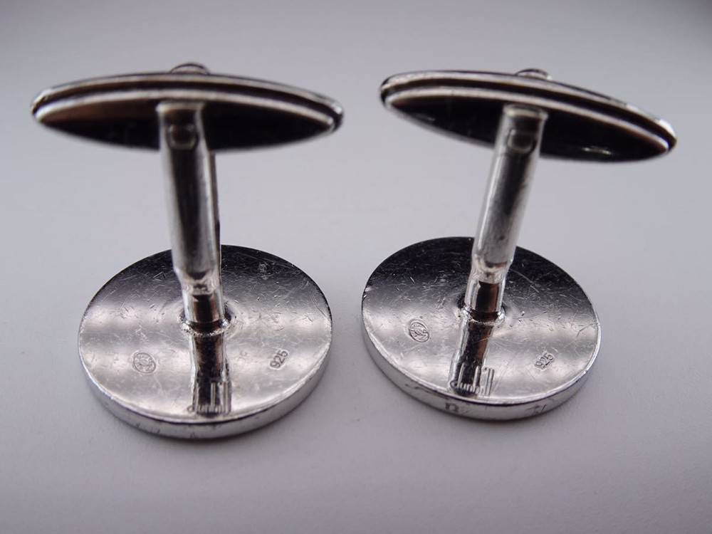 Dunhill Sv925 Geometric Cufflinks