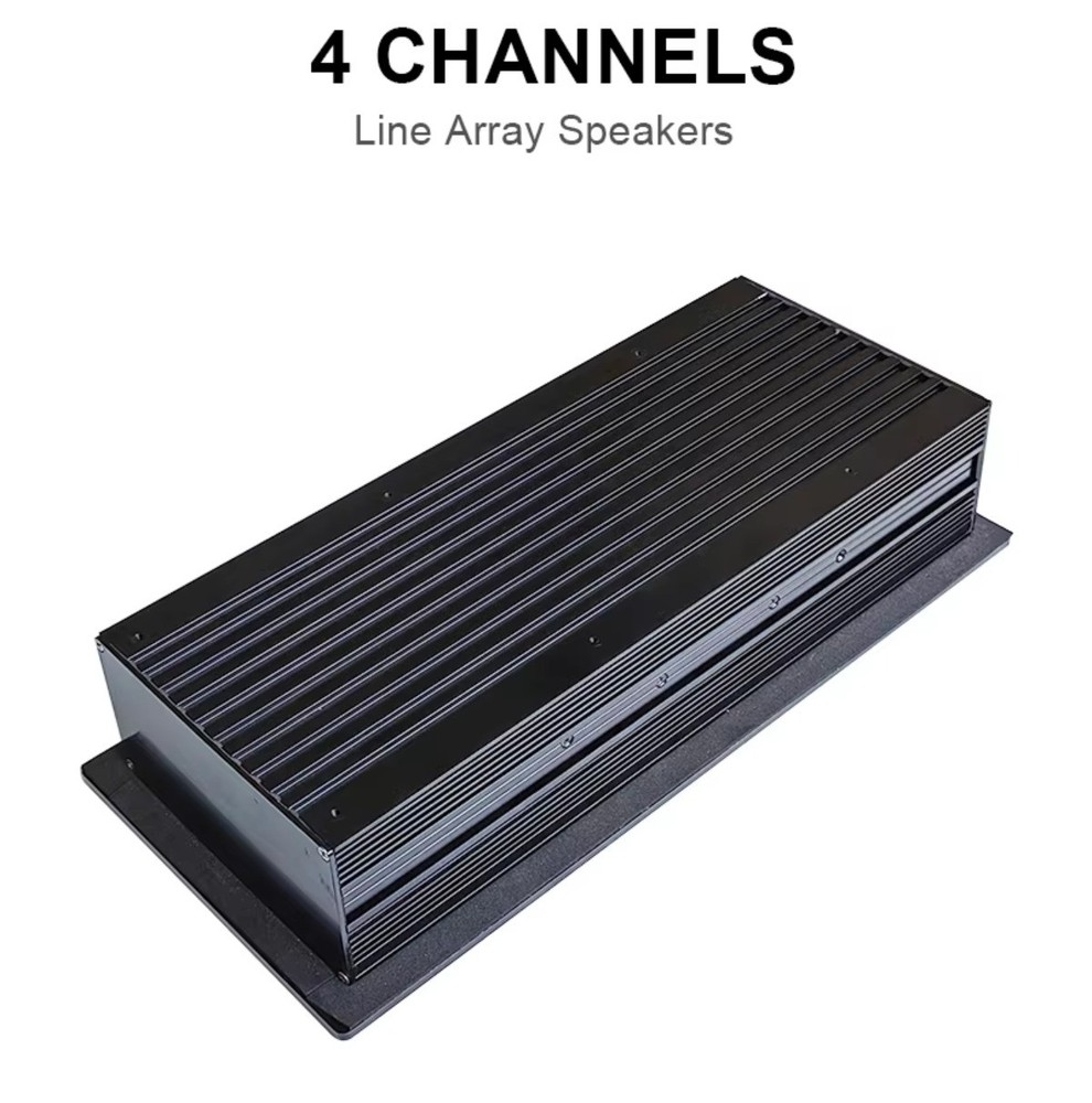 Audio Line Array 1200*2 4 Ohm 2Channels Class D Active Subwoofer Board Amplifier