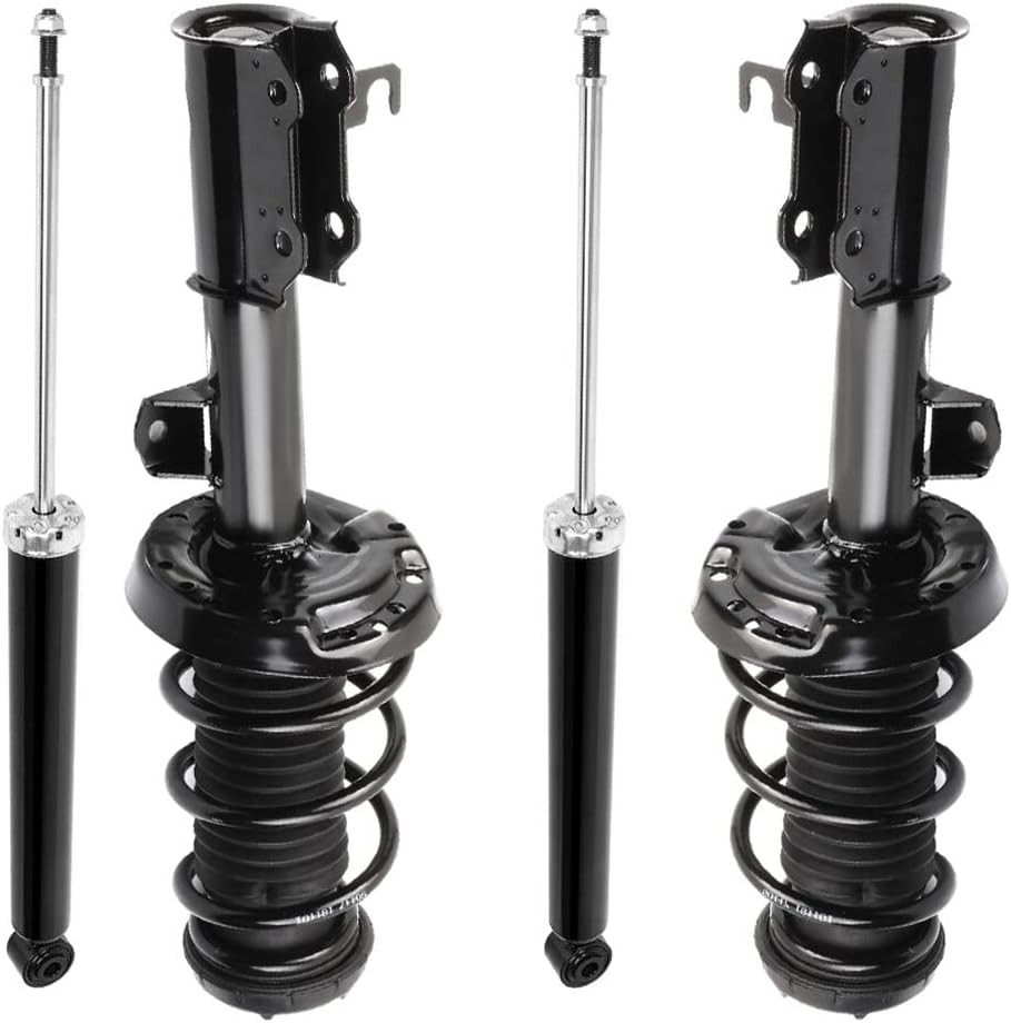 Front & Rear Complete Strut Assembly Replacement 2011 for Chevy Cruze 2012