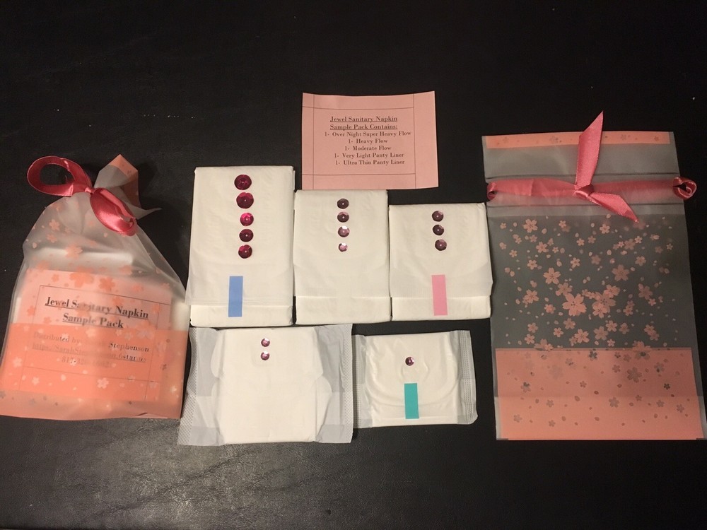 Jewel / Reign Sanitary Napkin Sample Pack