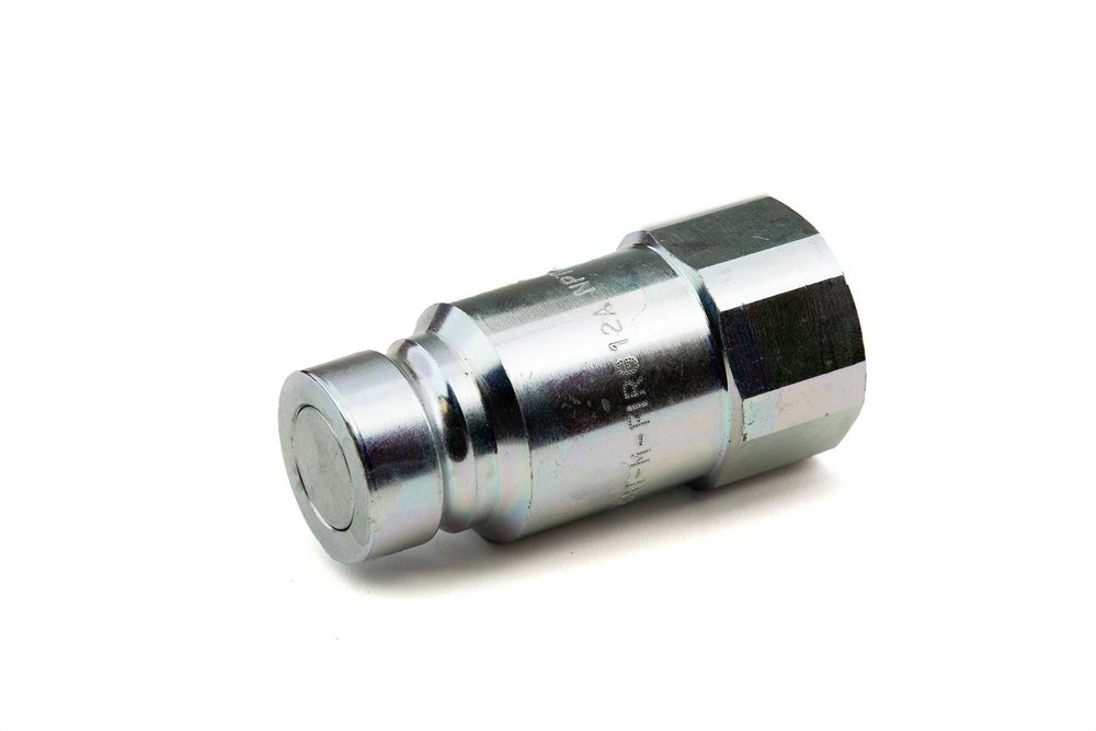 Stucchi Flat Face Interchange Coupling, 3571 PSI, 3/4 NPTF Thread, 3/4 in