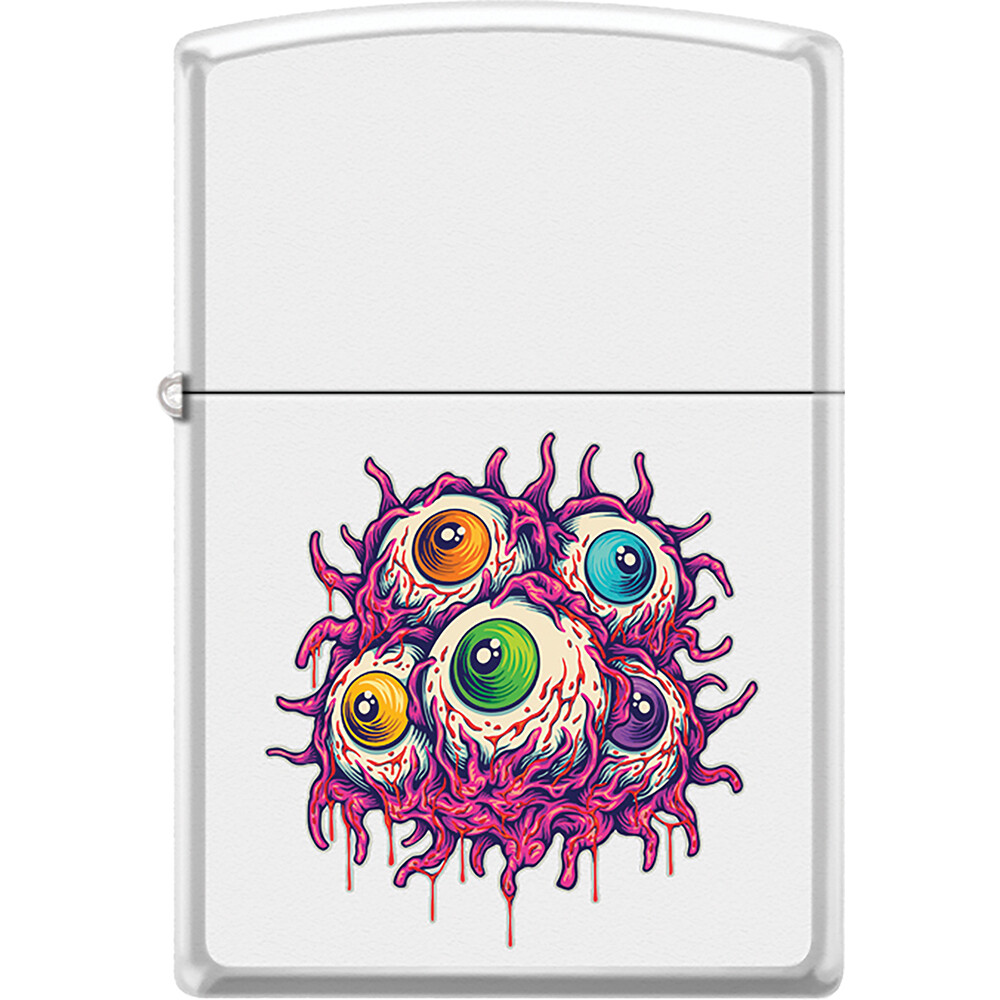 Zippo Intriguing Eyeball Pattern Design