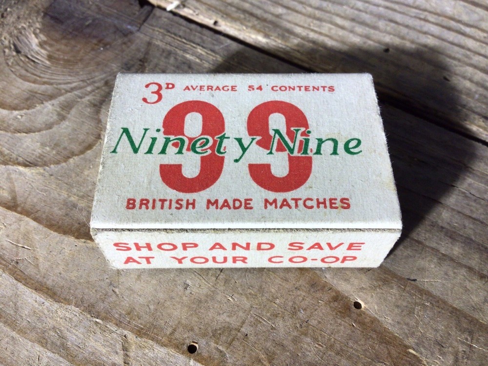 Vintage Matchbox “Ninety Nine”
