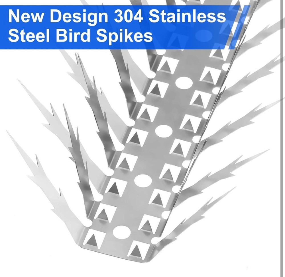 Bird Spikes Strips 60x1 Ft