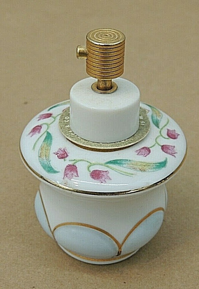 HANDPAINTED PERFUME ATOMIZER, IRVING W. RICE & CO