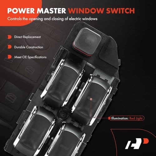 Master Power Window Switch Compatible with Cadillac DeVille 1997 1998 1999,