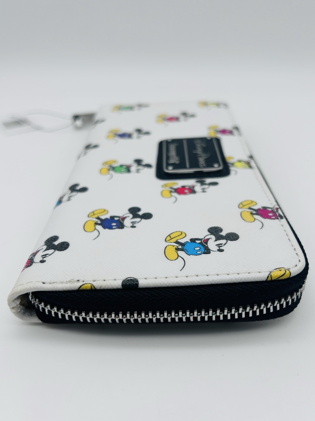 Disney Parks Loungefly Womens Wallet Mickey Mouse All Over Print Zip Around
