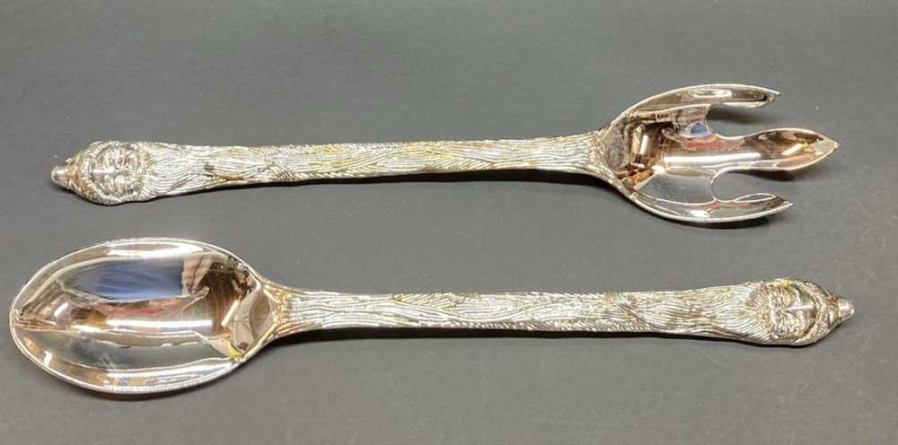 International Silver Company Santa Claus Serving Spoon and Fork