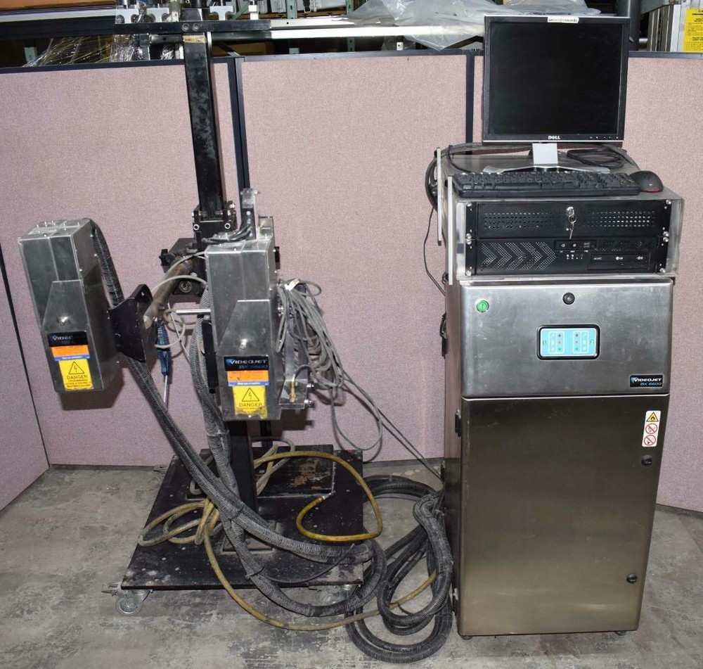 Videojet BX6600 Dual Head Printer w/ Crescendo Controller  ++