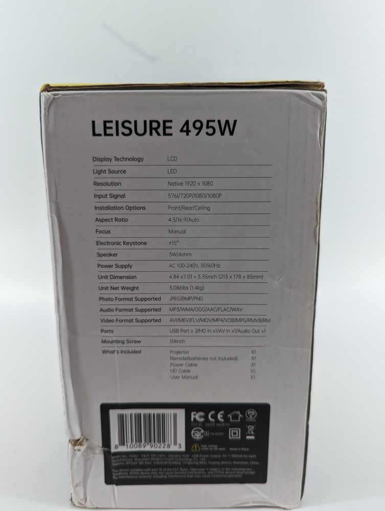 Vankyo 495w Projector