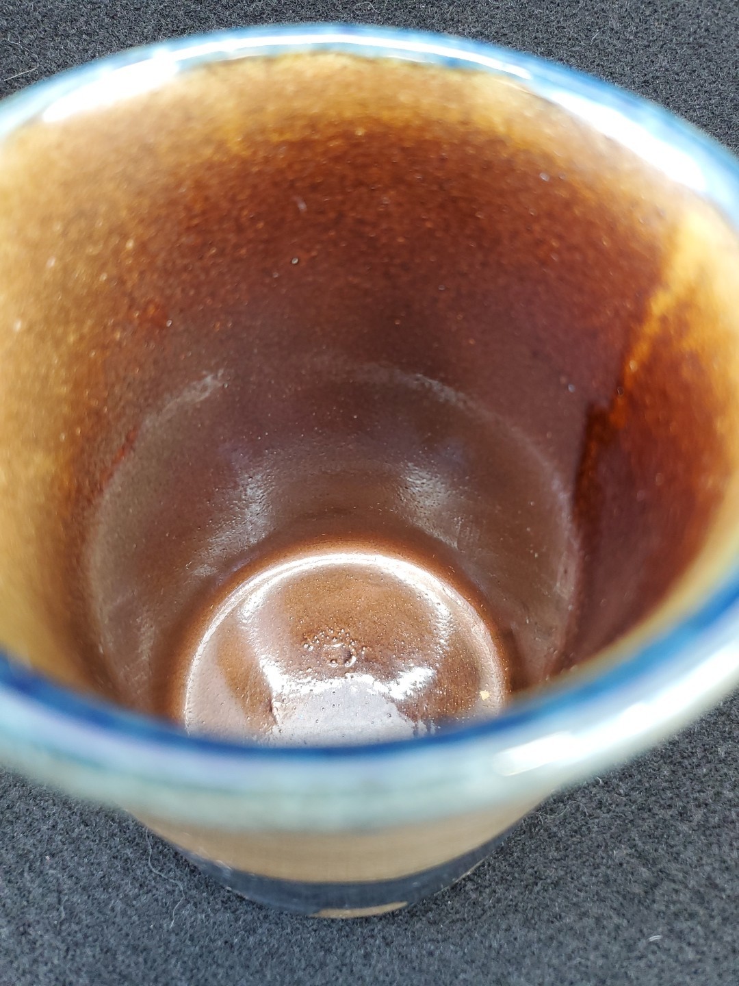 VTG Monroe Salt Works Pottery 4" Bear Tan Stoneware Mug Cabin Northwoods Lodge