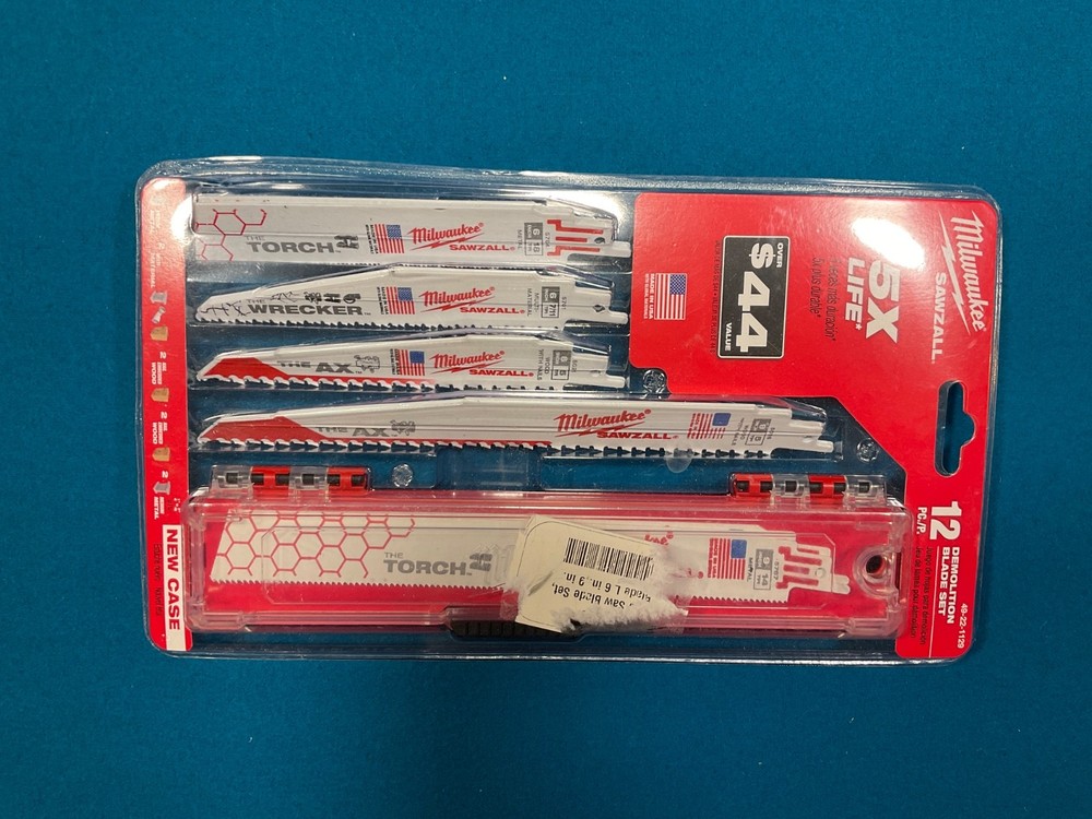 MILWAUKEE SAW BLADES IMPACT DRILL SET PLUS MORE