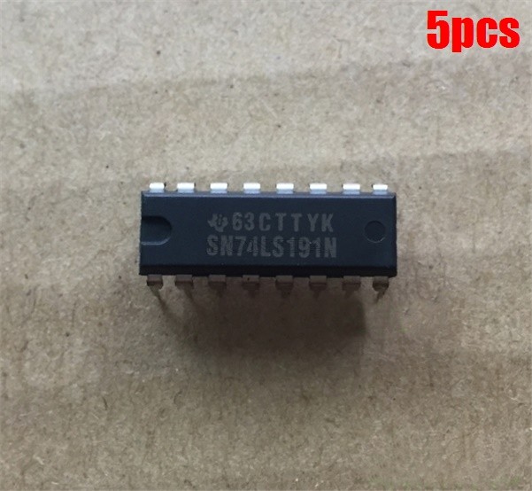 5Pcs 74LS191 16-Dip SN74LS191N Mode Control Sync Up/Down Counters bs