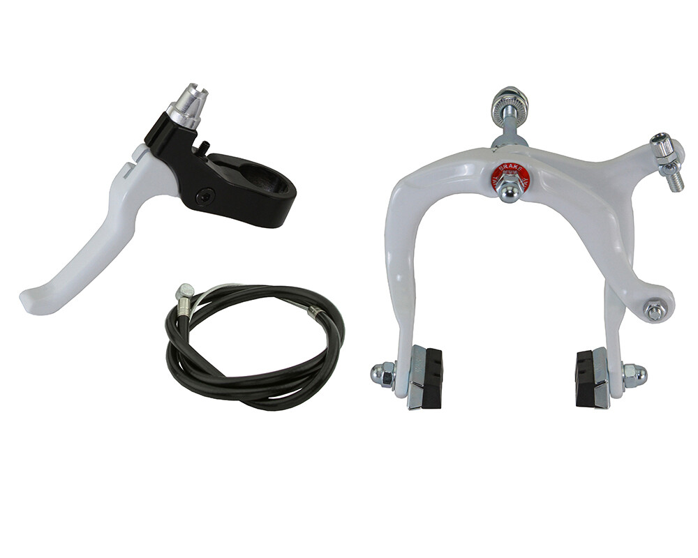 1001 Brake Front Alloy White.