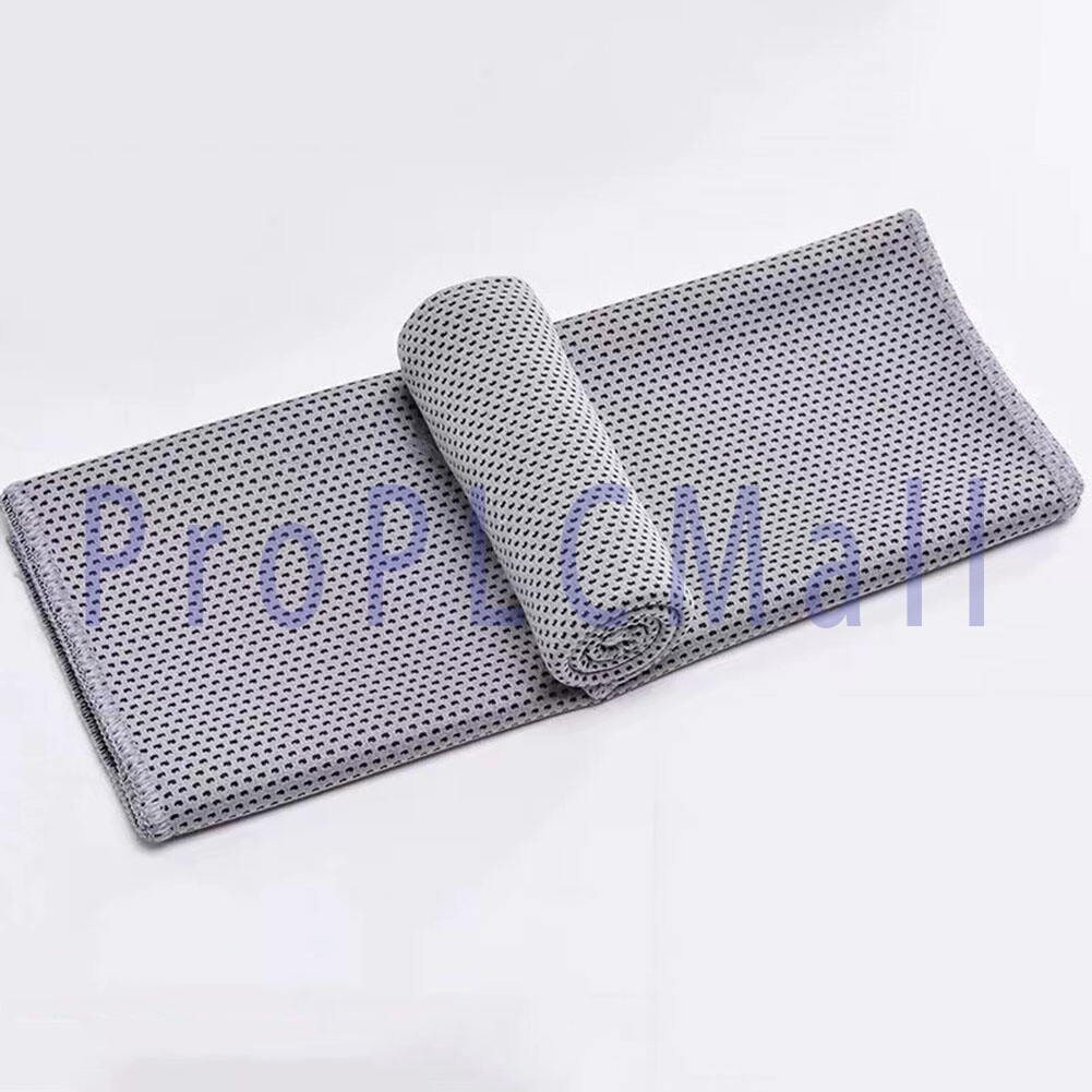 2x Cooling Cold Sports Towel Sweat-Absorbing Quick-Drying Portable Ice Towel