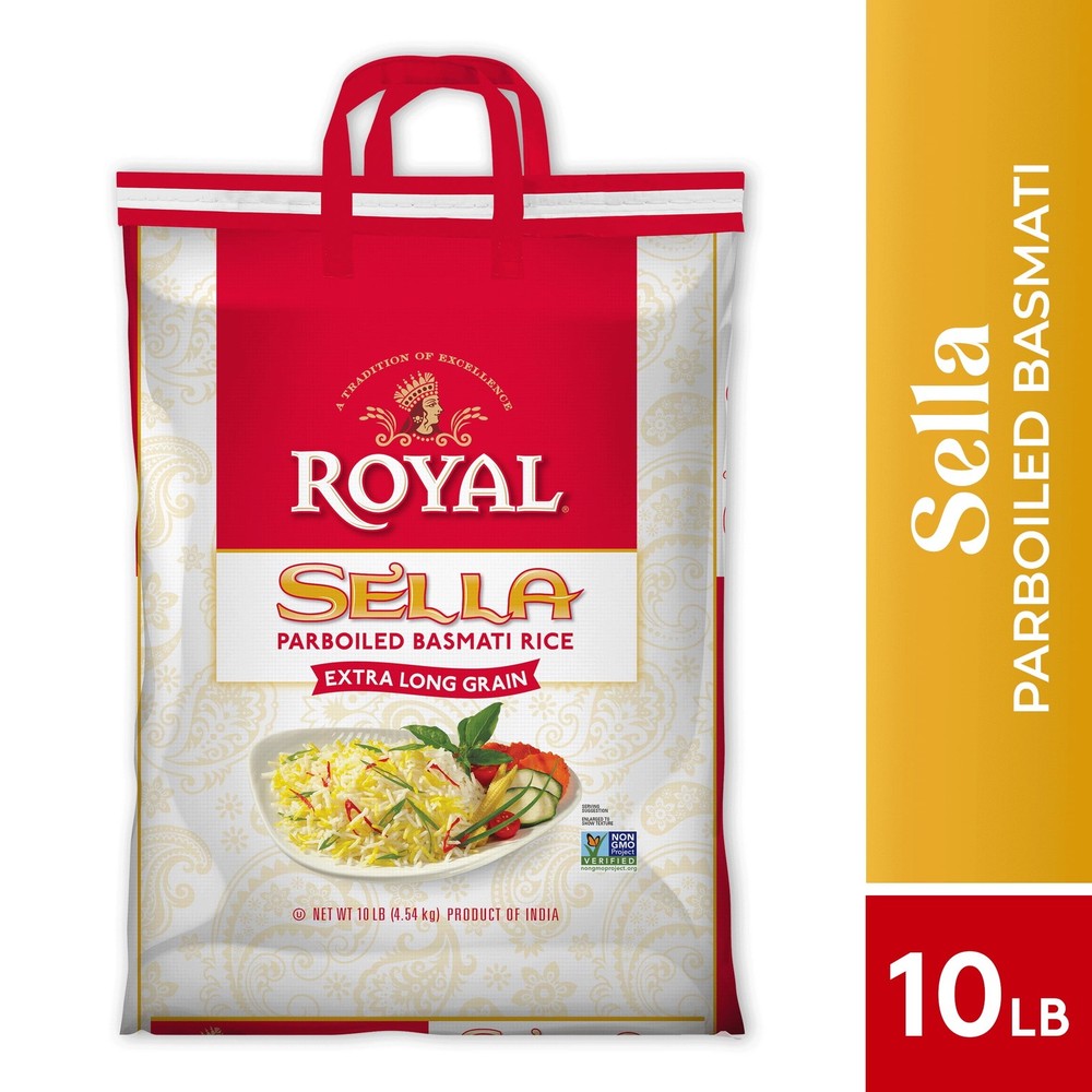 Sella Basmati Rice, 10lbs