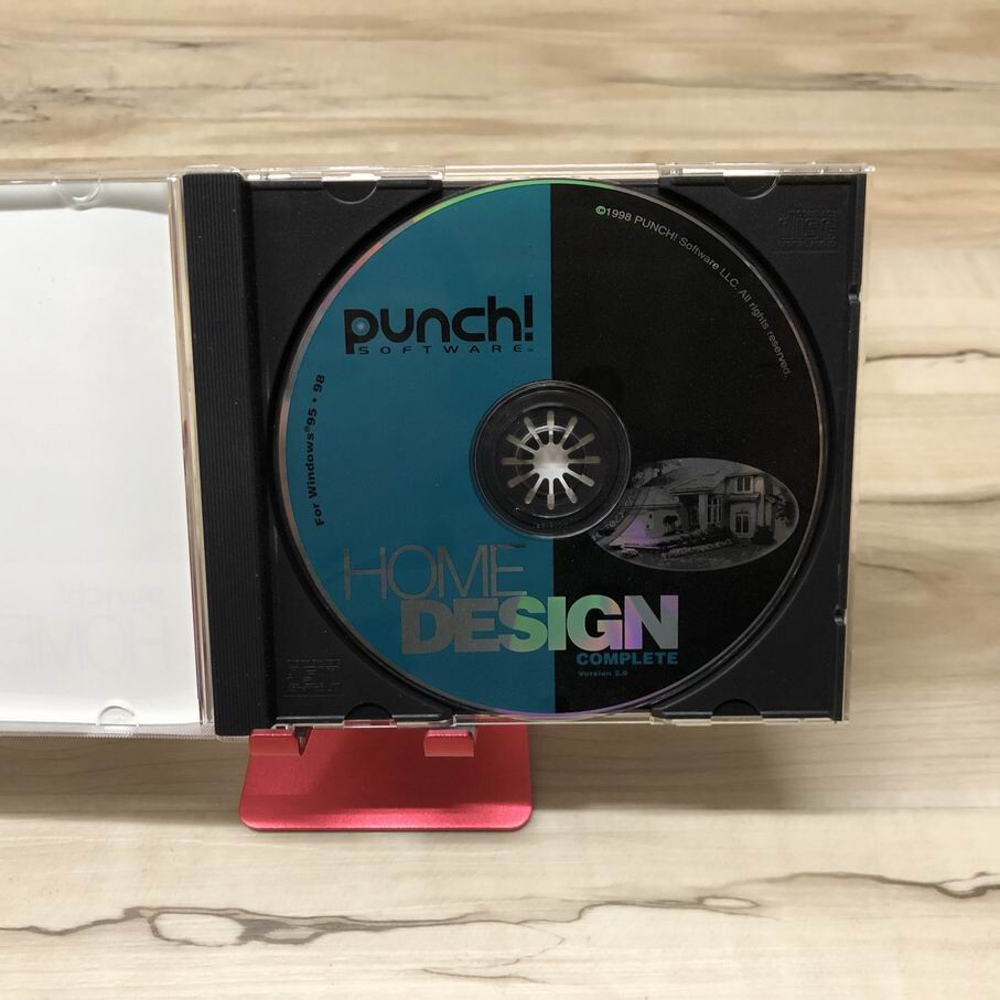 PUNCH! Home Design Complete 2.0 For PC CD WIN 95/98