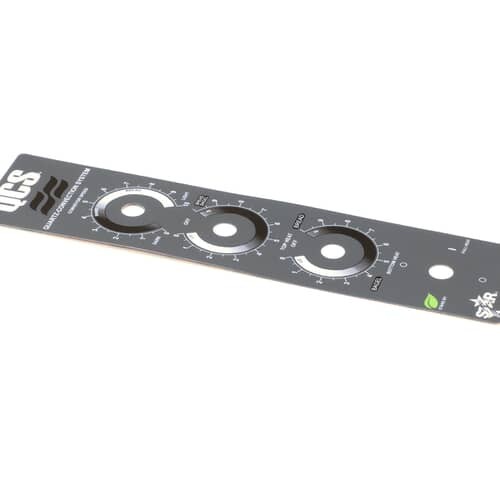 STAR 2M-Z18408 LABEL QCS 2-3 CONTROL PANEL IDENTIFICATION