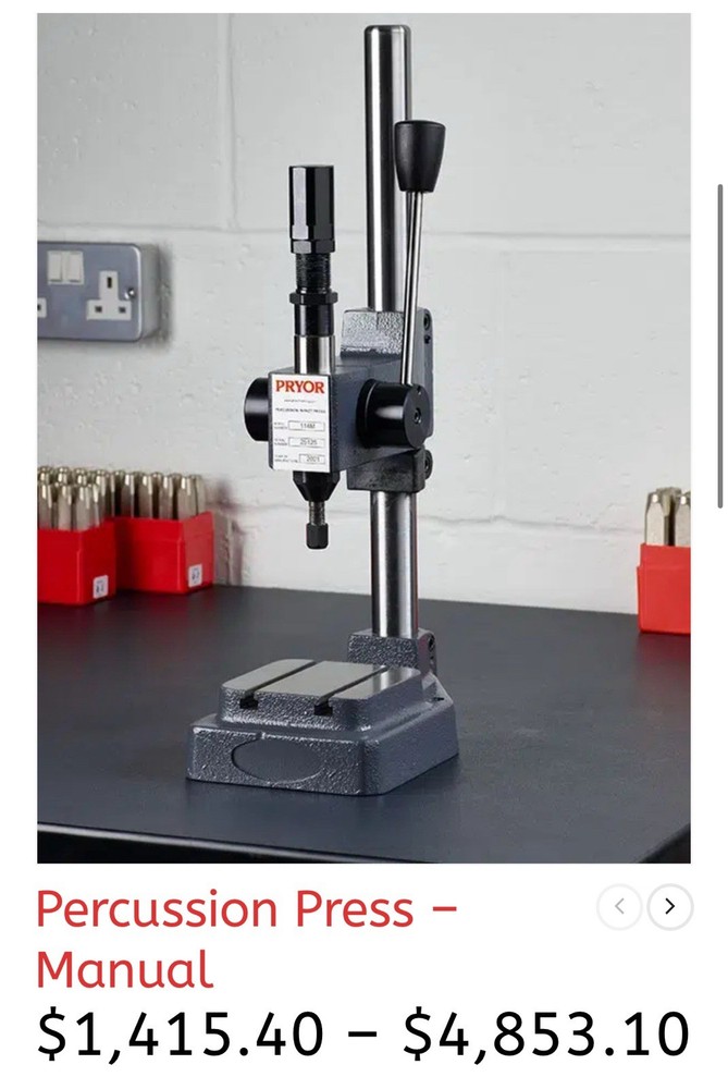Pryor Marking Impact Press