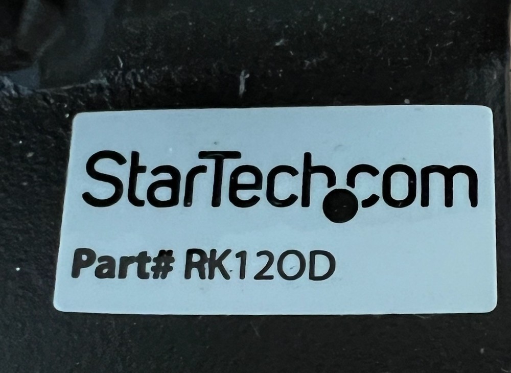 StarTech Desktop Rack 2 Post For 19" Networking RK12 OD