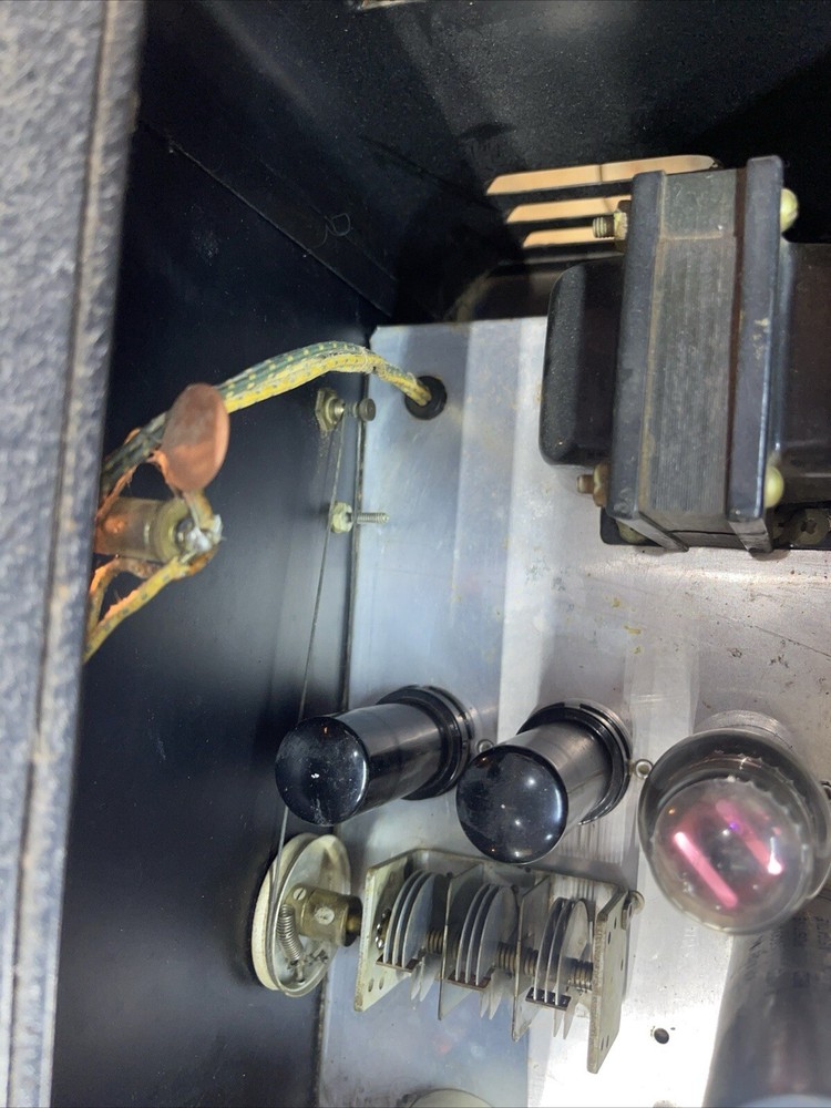 LYSCO 500 Transmaster CW Transmitter Ham Radio Rare Ive Never Seen One