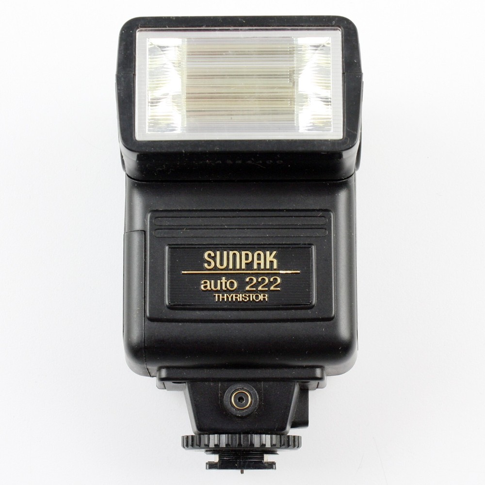 Sunpak Auto 222 Thyristor Electronic Flash - Tested & Working
