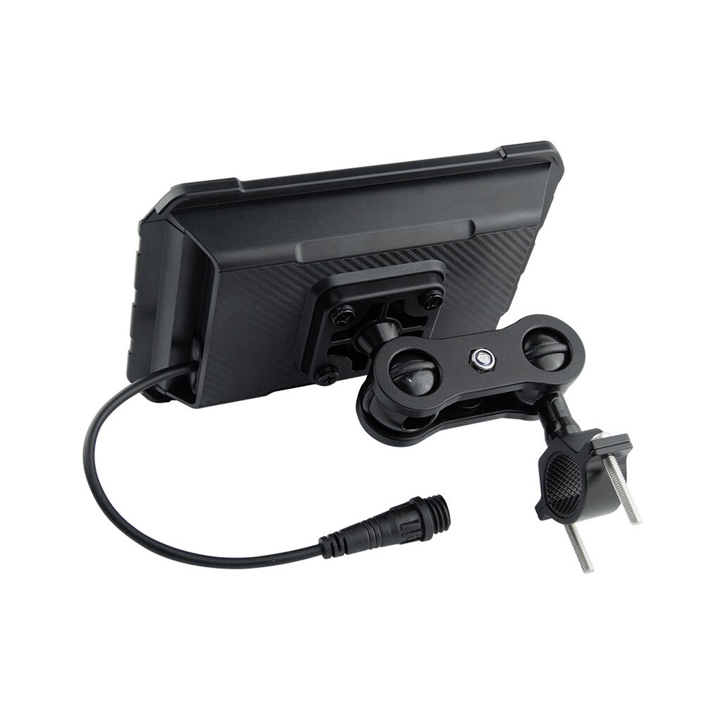 5"Universal Linux Motorcycle Navigation IP67 Wireless Carplay Dual Bluetooth HD