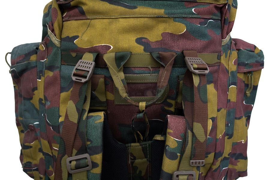 BELGIAN MILITARY 110L JIGSAW CAMO RUCKSACK