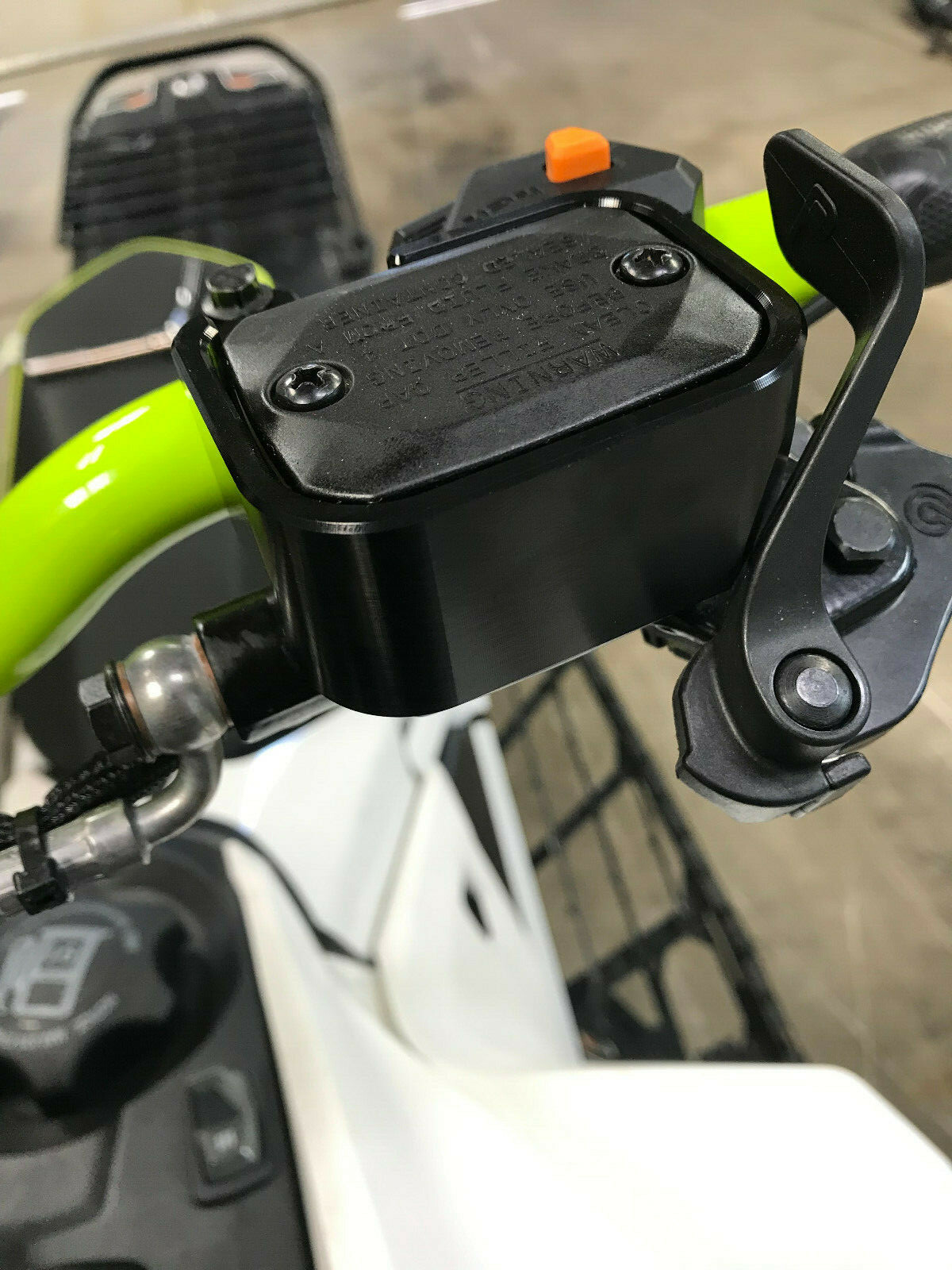 2008-2024 Ski-Doo Lynx Billet Aluminum Brake Reservoir Guard Protector ATW Ind.