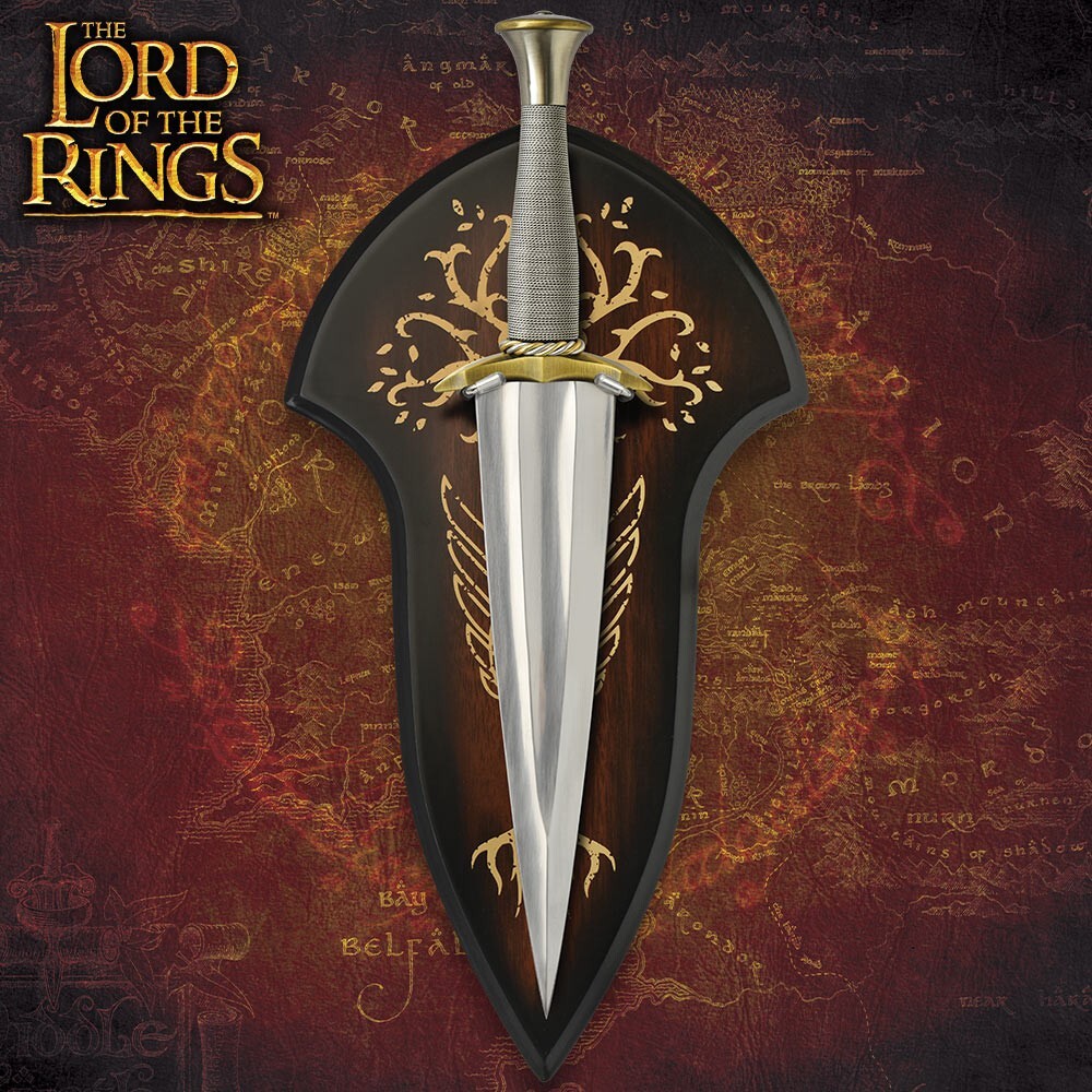 Lord of the Rings Dagger of Boromir | Wall Display & COA Included | Length 14"