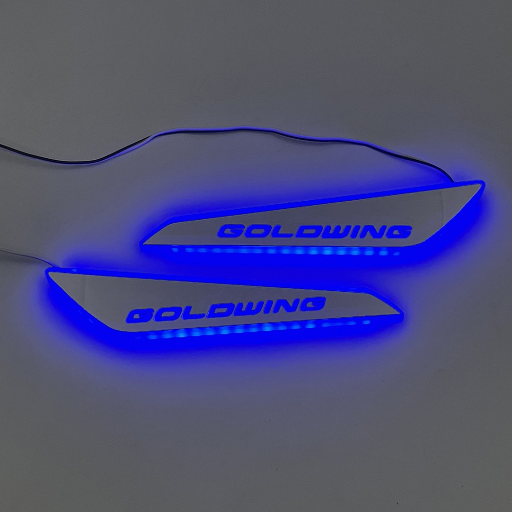 Front Brake Fork Mounted LED Lights For Honda Goldwing GL1800 F6B 2018-2024