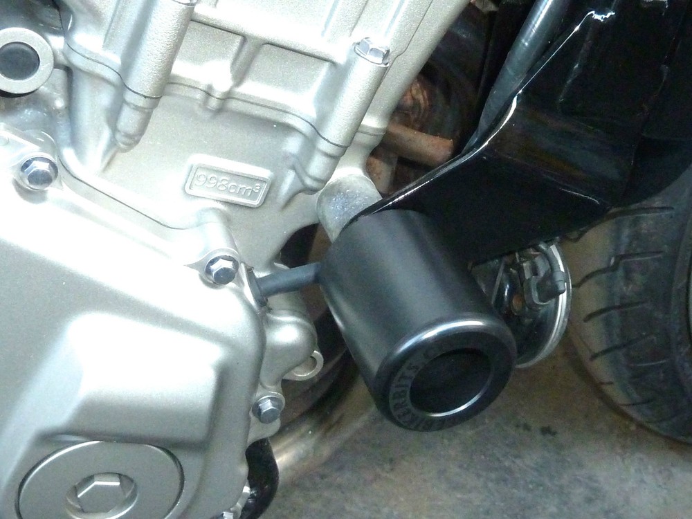 HONDA CBF 1000 - ABS FRAME CRASH PROTECTION PUCKS KNOBS ENGINE SLIDERS SAVERS