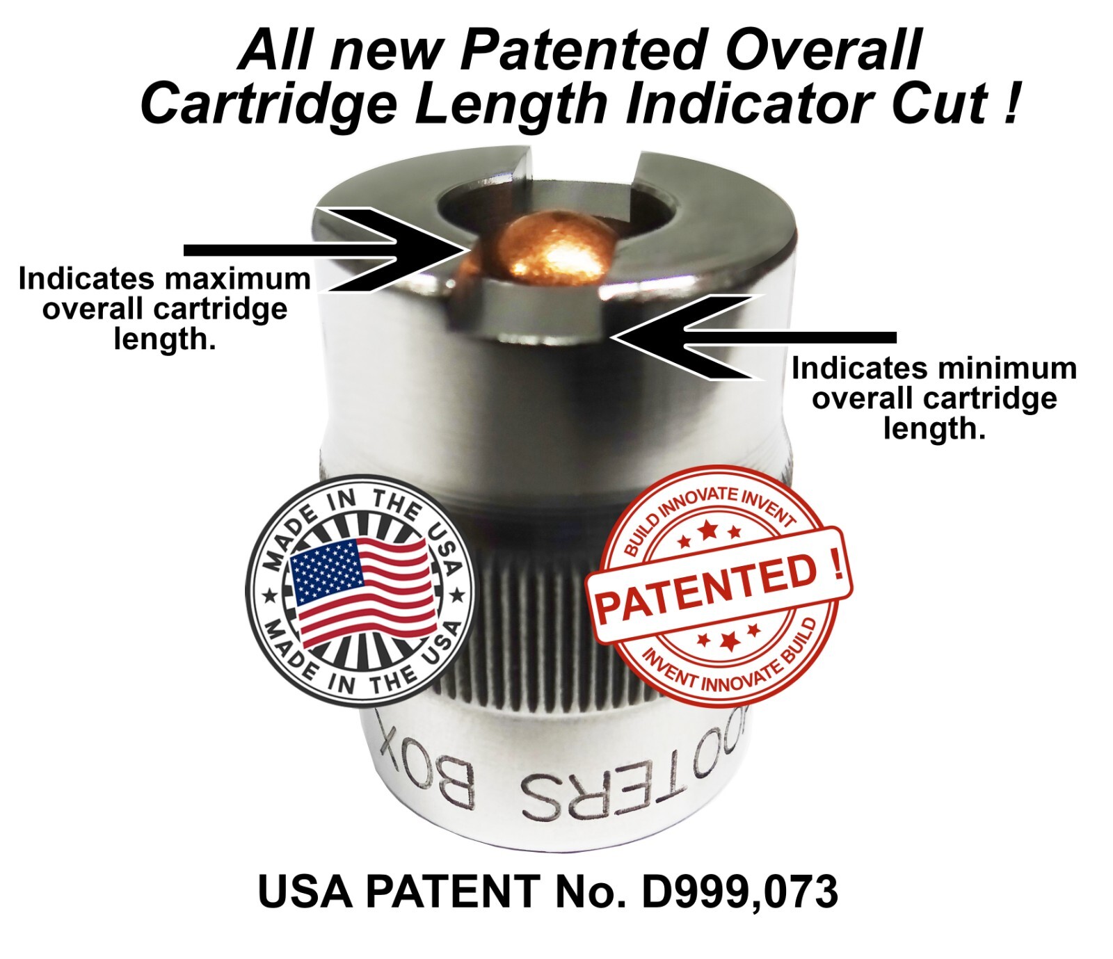 .223 Remington Case & Ammunition Gauge - Patented Design ! - Free Shipping!